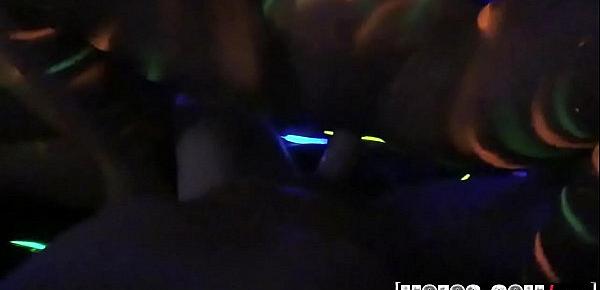  (Layla Price, Abbey Lee Brazil) - Blacklight Foursome - Real Slut Party